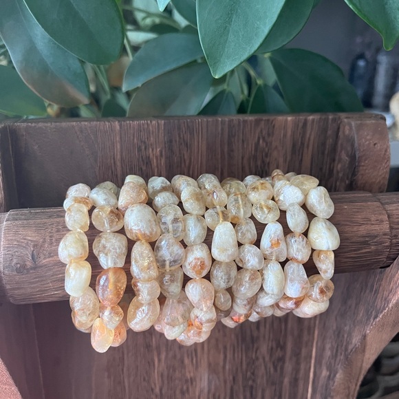 overthemoon2020 Jewelry - Citrine tumble bracelet (one)